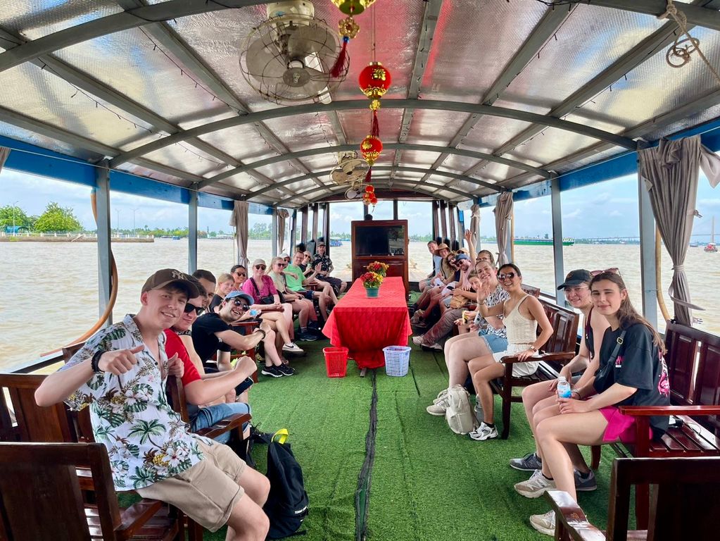 Mekong rivier excursie met Simi